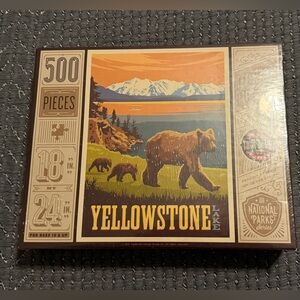 True South Puzzle Co 500 pc Yellowstone New In Box